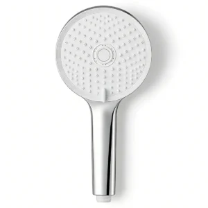 White Handheld Shower Wand Customizable 3 Spray Modes