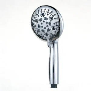 All Metal Handheld Shower Head 8-Setting Multi-Function