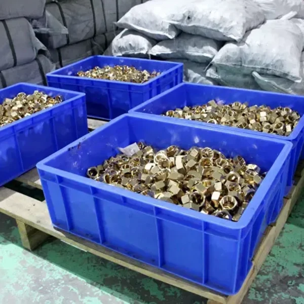 Raw Brass Fittings Stock