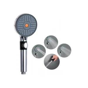 Chrome Shower Head With Handheld