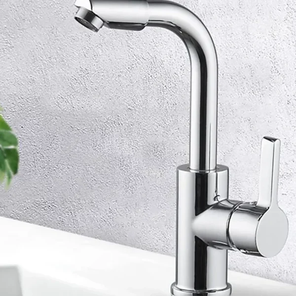 Kitchen-Faucet-Single-Handle-Hot-Cold-Finished