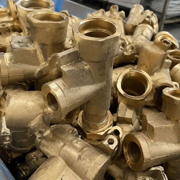 Raw-Cast-Brass-Faucet-Body-Component