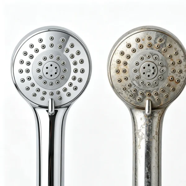 Shower-Head-Finish-Wear-Comparison-New-Used