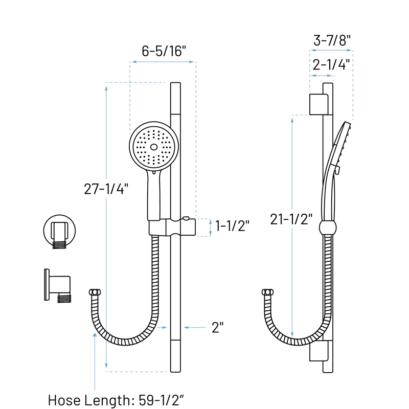 hand held shower