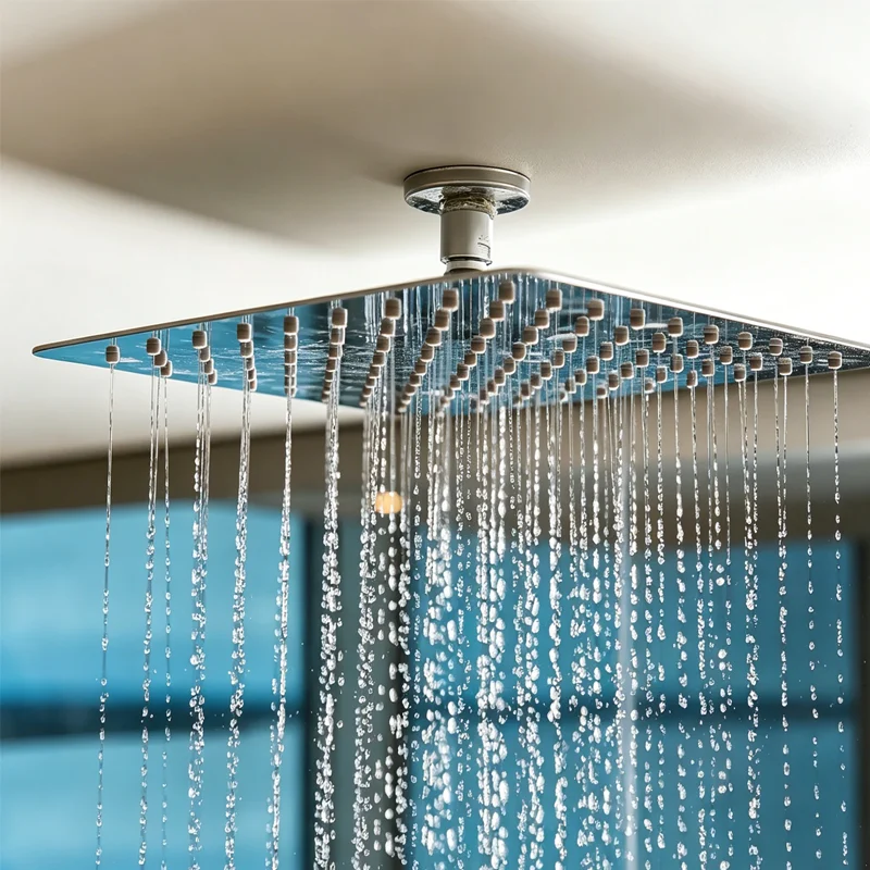 rainfall shower head