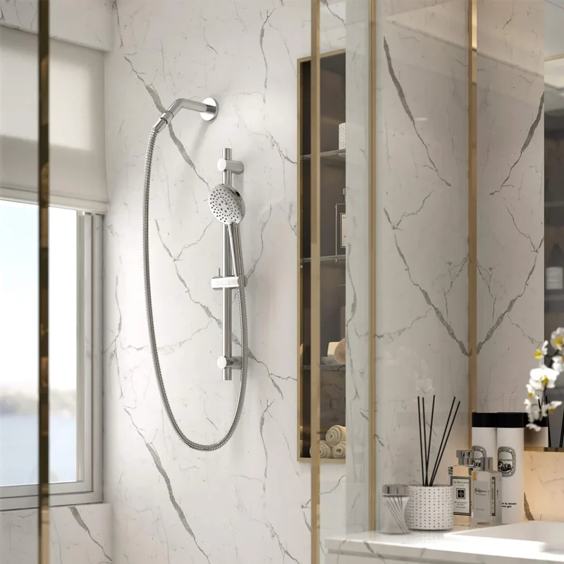 rainfall shower head with handheld