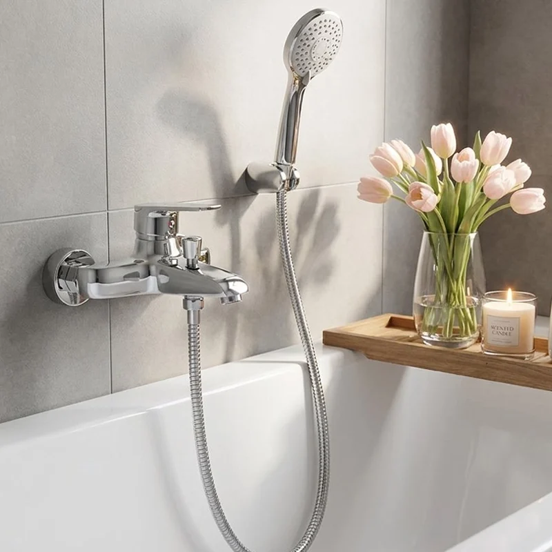 Chrome Bathtub Fauce