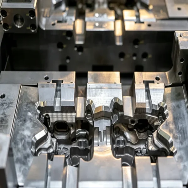 Precision core-pin alignment inspection for internal water channel wall thickness control