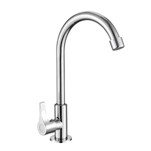 Polished Nickel Kitchen Faucets for Cool Water