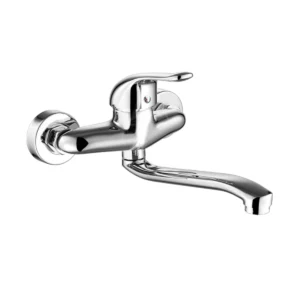 Satin Brass Hot and Cold Kitchen Faucets