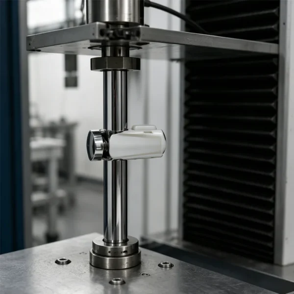 Mechanical lifecycle and friction testing for shower slide bar glider brackets