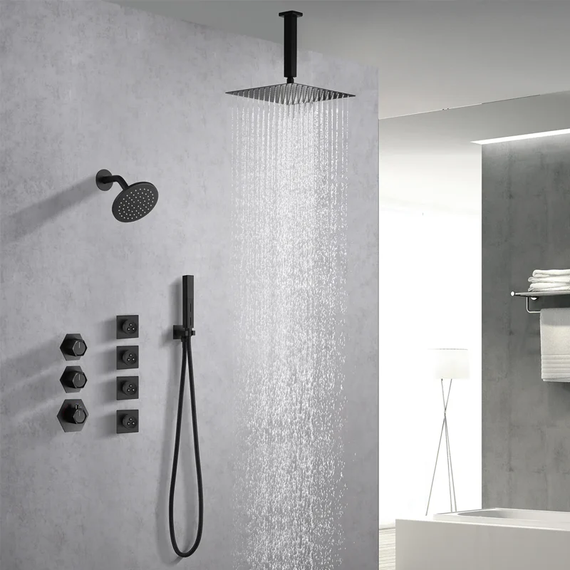 ceiling mounted rain shower head
