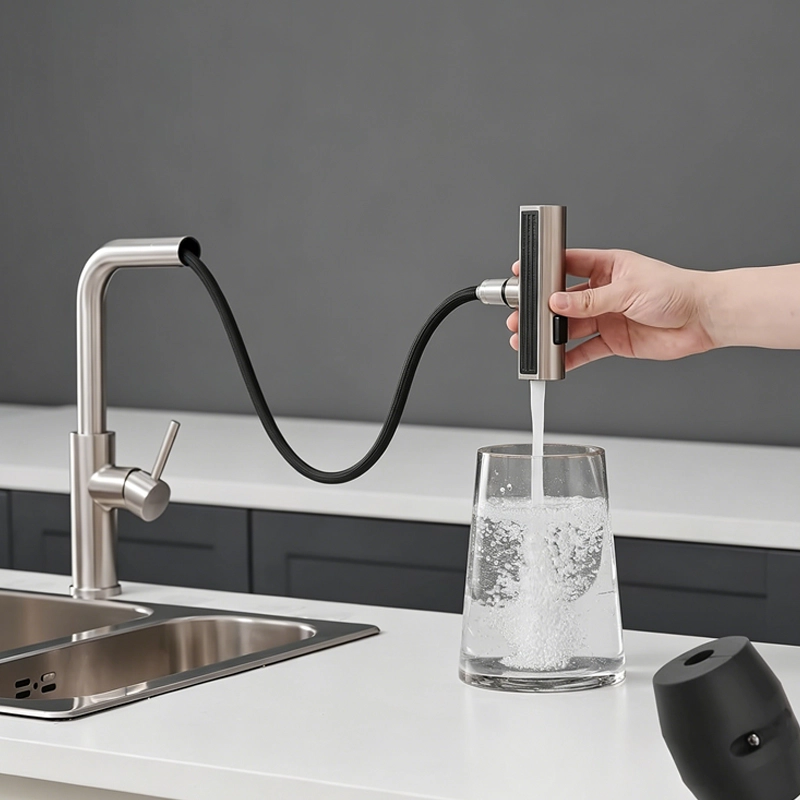 copper kitchen faucet