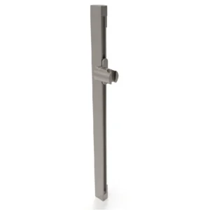 Square Shower Bar with Handheld and Adjustable Slide Rail