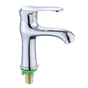 Cold Only Water Faucet Brass Body Single Hole Basin