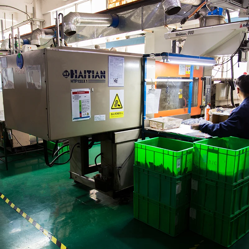 ABS injection molding process for bathroom fixture components at JEKARE factory