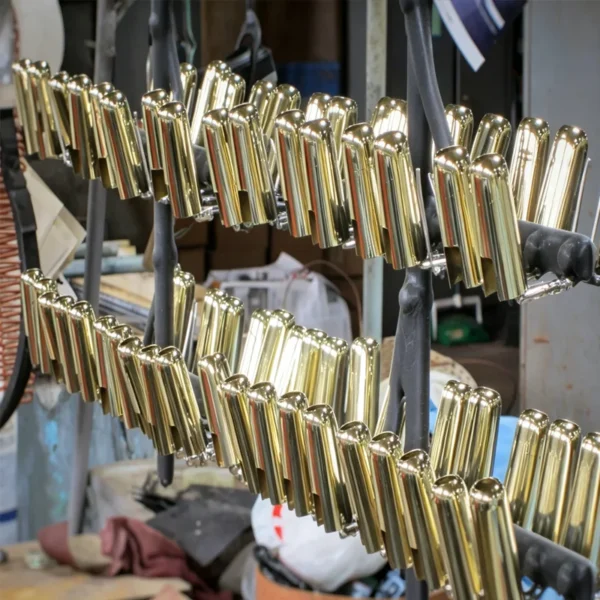 Jekare faucet body during chrome plating for corrosion resistance