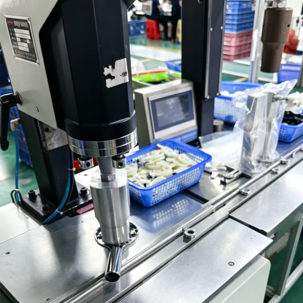 Jekare ultrasonic welding machine assembling plastic shower head components