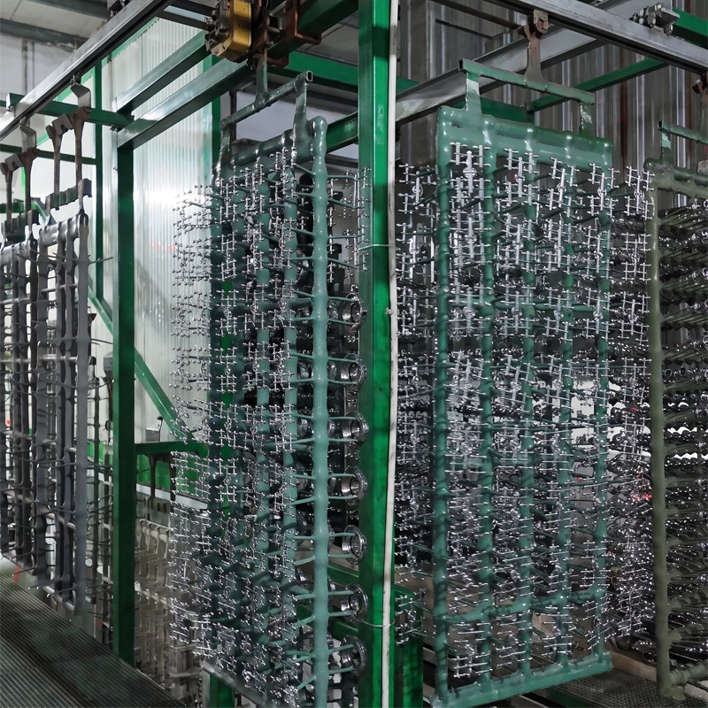 Rack Mounting Process of Automatic Rack Plating Production Line
