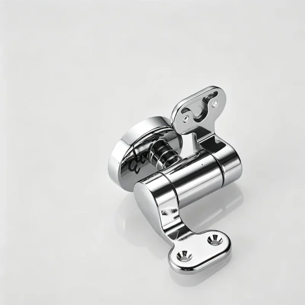 Toilet seat soft-close hinge mechanism hardware