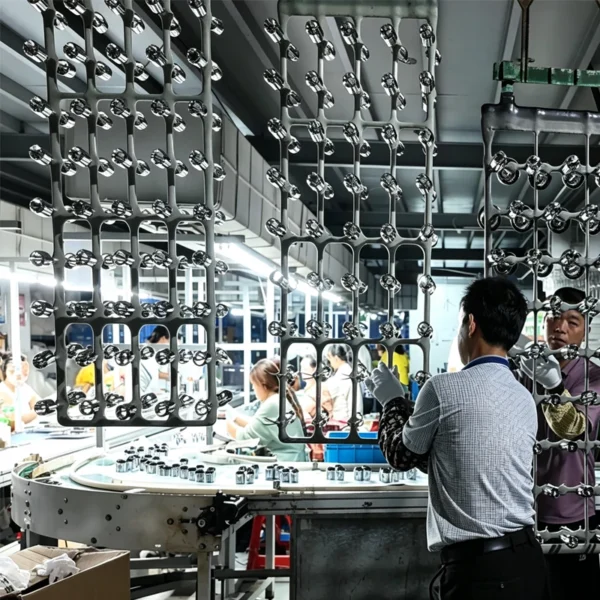 Jekare quality inspection comparing multiple fixture finishes