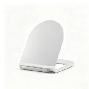 Custom Slim D Shape Duroplast Toilet Seat Riser Lids