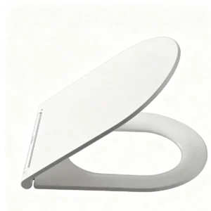 OEM Super Slim D Shaped Top Bidet Toilet Seats with 360° Hinges