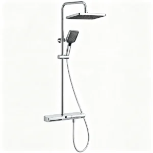 Custom Chrome Large Rain Shelf Shower Columns Manufacturer